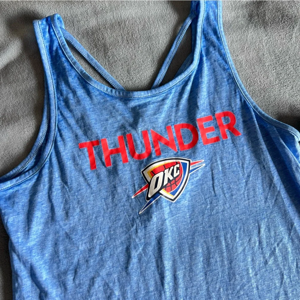 NBA Oklahoma City Thunder Latice Tank Top - M - Picture 2 of 5